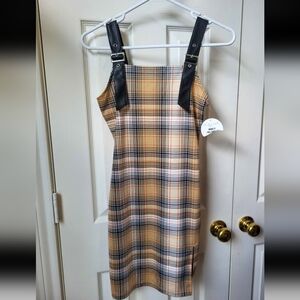 Plaid Dress - Size Small, New With Tags